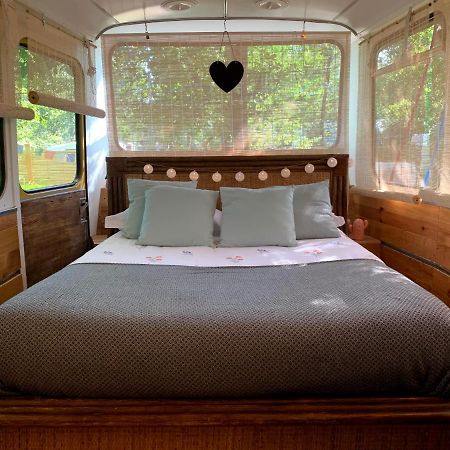Magic Roof Top Bus With Big Bath In The Tree Forest! Мімізан Екстер'єр фото